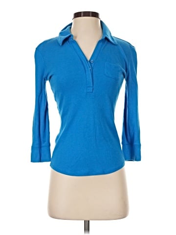 Amber Sun Long Sleeve Polo (view 1)