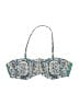 Tory Burch Paisley Green Blue Swimsuit Top Size L - photo 1