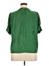 Greige Green Short Sleeve Blouse Size XL - photo 2