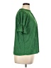 Greige Green Short Sleeve Blouse Size XL - photo 4