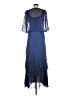 Komarov 100% Polyester Blue Cocktail Dress Size Med (2) - photo 2