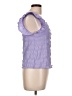 Shein Purple Short Sleeve Top Size L - photo 4