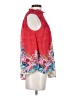 Deletta 100% Polyester Red Sleeveless Blouse Size XS - photo 4