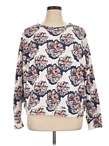 Peace Love World Pullover Sweater (view 1)