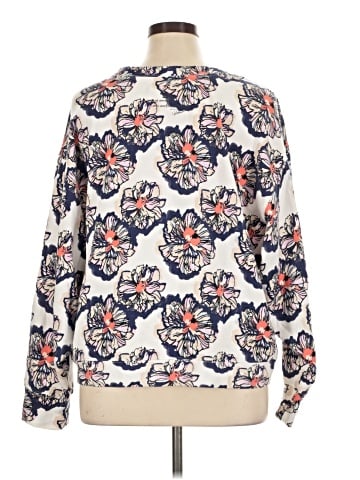Peace Love World Pullover Sweater (view 2)