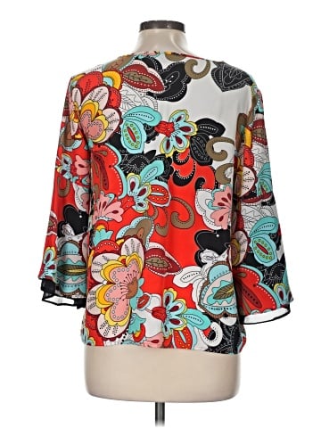 7th Avenue Design Studio New York & Company 3/4 Sleeve Blouse (view 2)