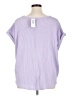 Torrid Purple Short Sleeve Top Size 1X Plus (1) - photo 2
