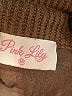 Pink Lily Brown Long Sleeve Blouse Size M - photo 7