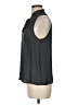 Mossimo 100% Polyester Gray Short Sleeve Blouse Size M - photo 5