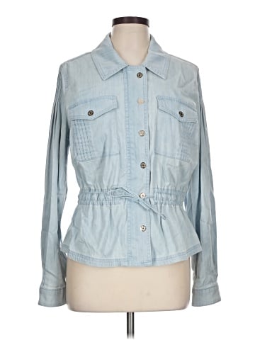 White House Black Market Denim Jacket (view 1)