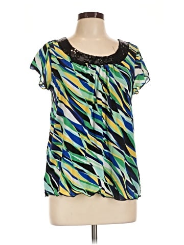 Style&Co Short Sleeve Blouse (view 1)