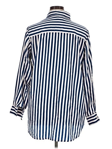 Ashley Stewart 3/4 Sleeve Button-Down Shirt (view 2)