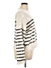 Ann Taylor LOFT 100% Cotton Stripes Ivory Pullover Sweater Size XL - photo 4