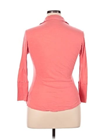 James Perse 3/4 Sleeve Button-Down Shirt (view 2)