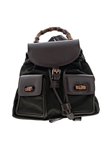 Gucci Bamboo Turnlock Two-Pocket Drawstring Backpack (view 1)