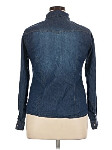 New Look Long Sleeve Button-Down Shirt (view 2)