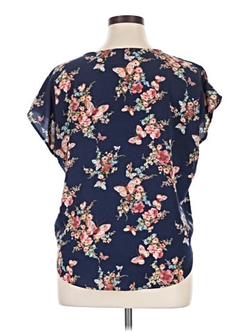 Sweet Rain Short Sleeve Blouse (view 2)