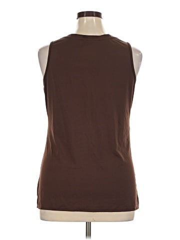 Ashley Stewart Sleeveless T-Shirt (view 2)
