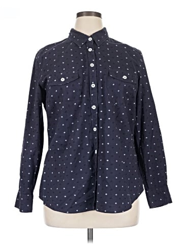 Bit & Bridle Long Sleeve Button-Down Shirt (view 1)