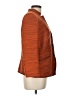 Etcetera Tweed Orange Blazer Size 12 - photo 4