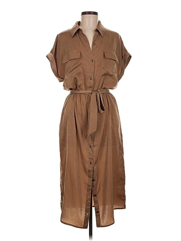 Pre-owned Socialite Casual Dress In Brown