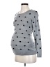 H&M Mama Polka Dots Gray Pullover Sweater Size XS - photo 1