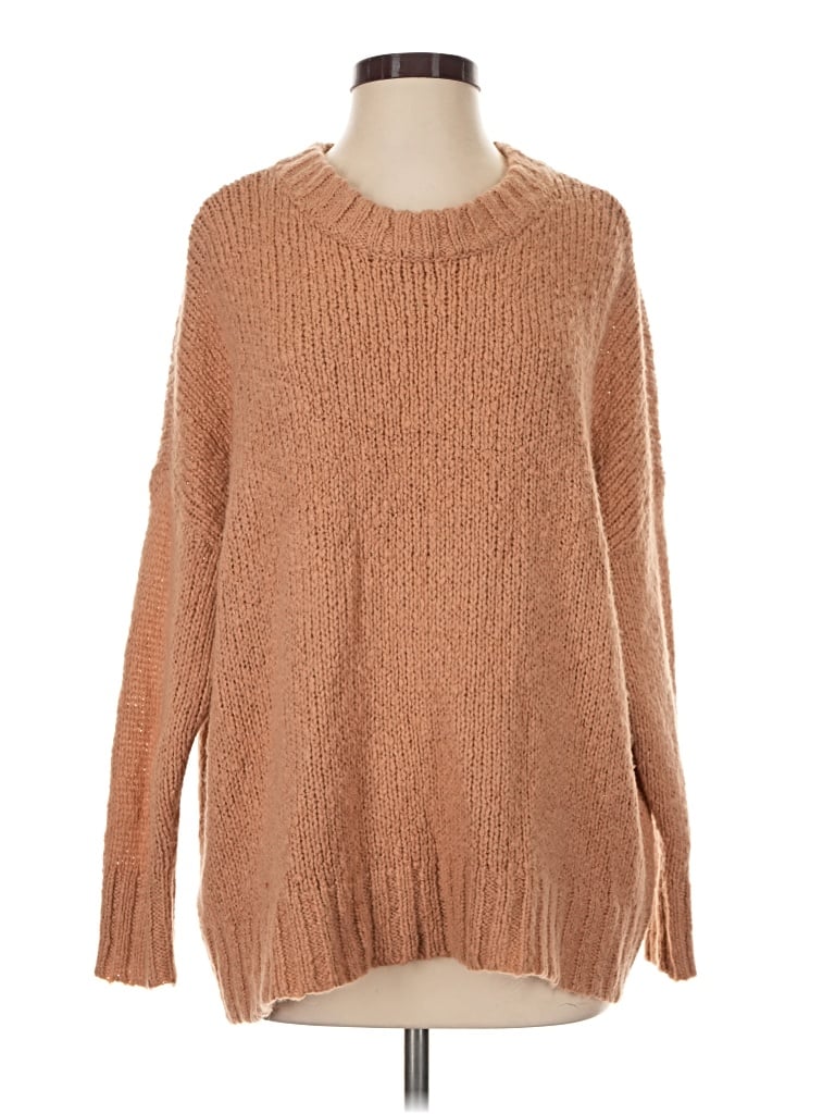 Pre-owned Aerie Pullover Sweater In Tan