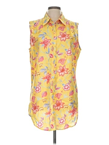 North Style Sleeveless Button-Down Shirt (view 1)