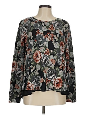 Bobeau Long Sleeve Blouse (view 1)