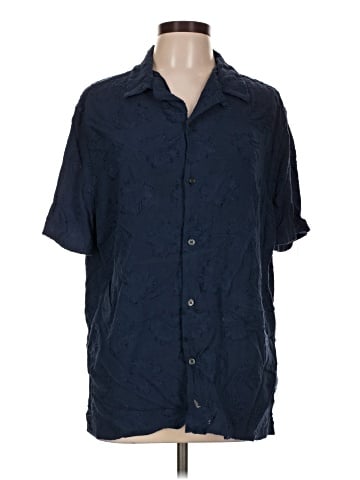 Express Short Sleeve Button-Down Shirt (view 1)