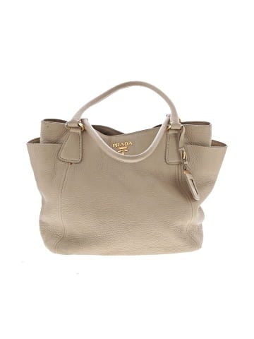 Prada Vitello Daino Leather Side-Pocket Tote (view 1)