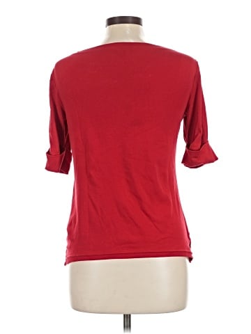 Lauren by Ralph Lauren 3/4 Sleeve T-Shirt (view 2)