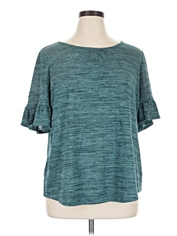 Lane Bryant Outlet Short Sleeve Top (view 1)