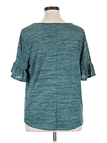 Lane Bryant Outlet Short Sleeve Top (view 2)