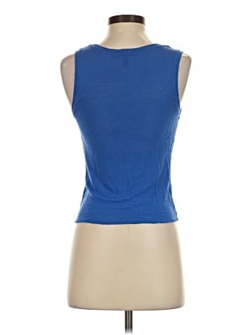 Aqua Sleeveless Top (view 2)