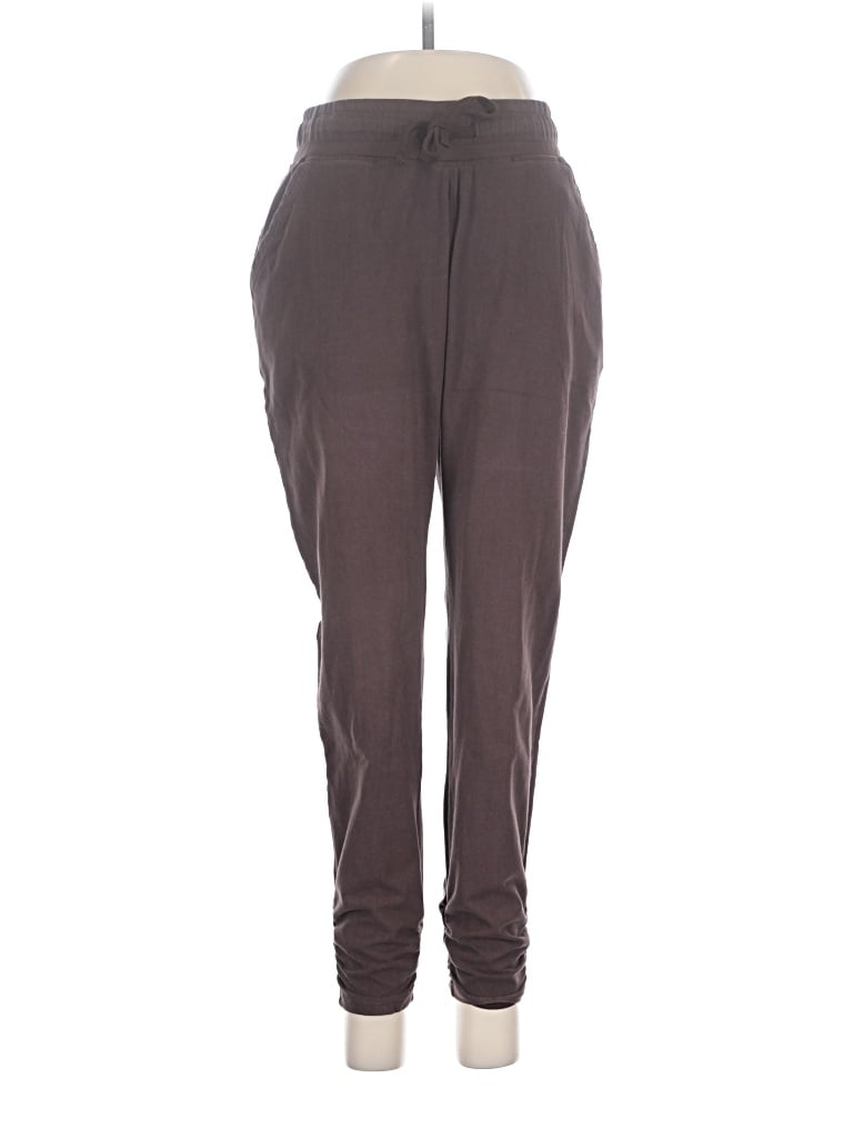 Pre-owned Pact Casual Pants In Gray