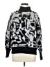 Numph Animal Print Gray Pullover Sweater Size M - photo 1