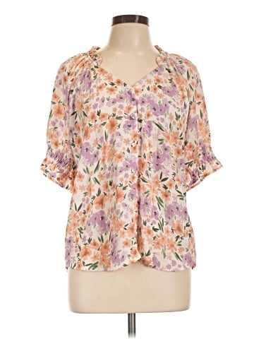 Bobeau Short Sleeve Blouse (view 1)