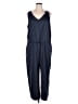QVC Solid Blue Gray Jumpsuit Size XL - photo 1
