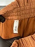 Glam Stripes Tan Shorts Size S - photo 3