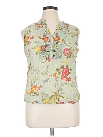Magazine Sleeveless Blouse (view 1)