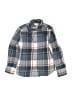 Crewcuts Outlet 100% Cotton Plaid Blue Long Sleeve Button-Down Shirt Size 4 - 5 - photo 1