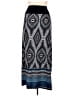 AB Studio Graphic Blue Casual Skirt Size XL - photo 2