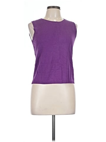 August Silk Sleeveless T-Shirt (view 1)