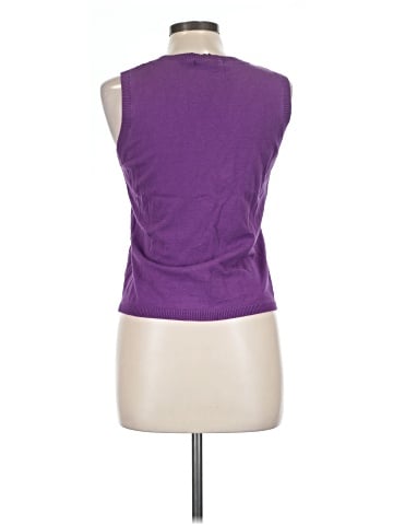 August Silk Sleeveless T-Shirt (view 2)