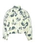 Adidas 100% Recycled Polyester Print White Track Jacket Size 16 - photo 1