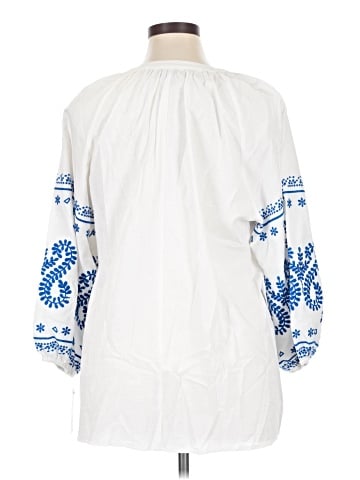 Calessa 3/4 Sleeve Blouse (view 2)