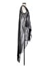 BCBGMAXAZRIA 100% Polyester Metallic Silver Cocktail Dress Size S - photo 4