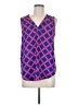 41Hawthorn 100% Polyester Blue Sleeveless Blouse Size M - photo 1