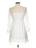 Francesca's 100% Polyester White Casual Dress Size L - photo 2